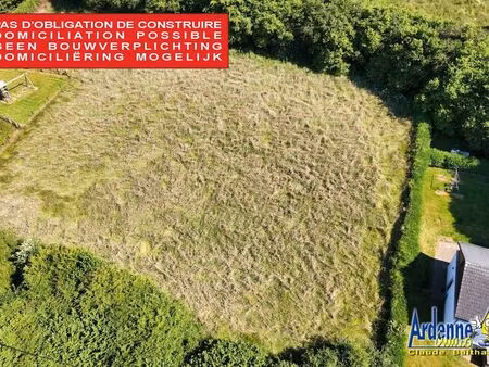 terrain à vendre à wibrin € 55.000 (kt24d) - ardenne immo | zimmo