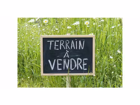 vente terrain  437.00m²  nantes