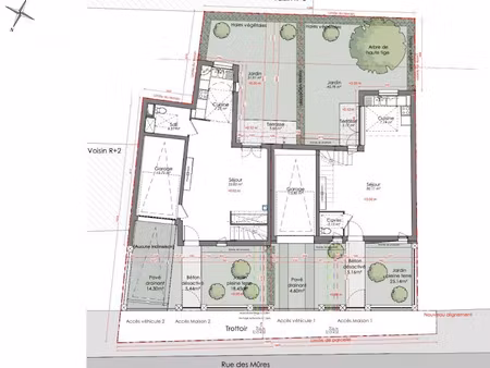 vente terrain 298 m² à antony (92160)  599 000 €