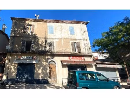 vente immeuble à rénover la grand combe  140m² 45 000€ gard languedoc roussillon