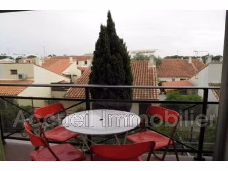 location appartement 1 pièce 23 m² à le grau-du-roi (30240)