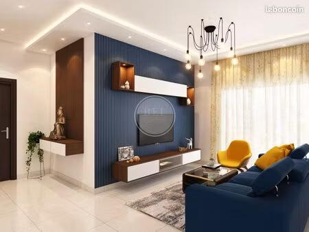 appartement 3 pièces 66 m²