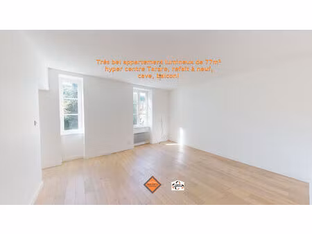 vente appartement 4 pièces 77 m² tarare (69170)