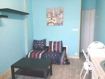 location meublée appartement 1 pièce 20 m² à villeneuve-tolosane (31270)  550 €