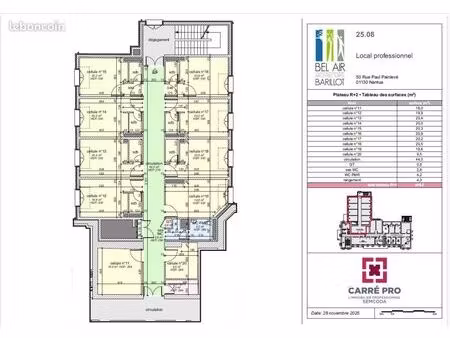 bureaux santé 238 m²