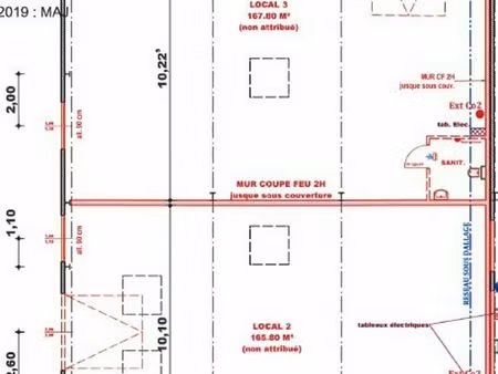 location commerce rixheim 332 m²