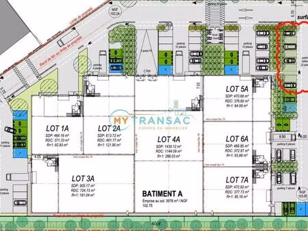 location local industriel 905 m² à la queue-en-brie (94510)