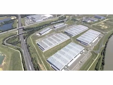 longueil sainte marie (60) // entrepôt logistique (bâtiment a) // a louer - 32 581 m²