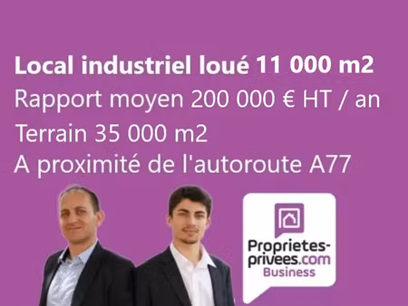 secteur nevers - entrepot loue