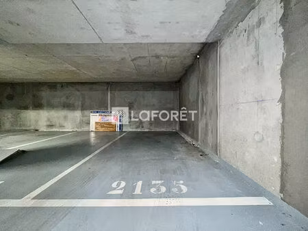 alfortville sud - parking couvert en sous-sol sécurisé résidence 2016