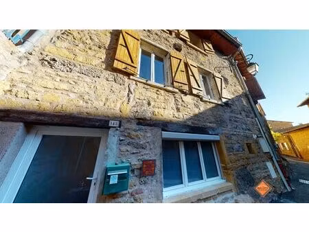 vente maison 3 pièces 80 m² chessy (69380)