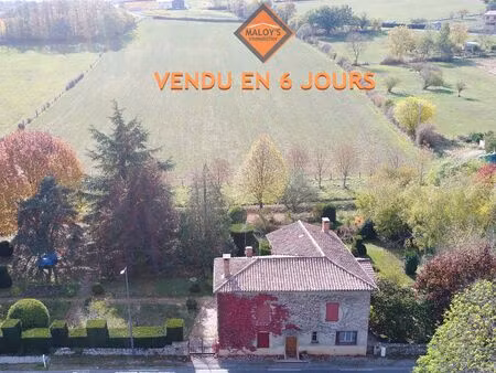 vente maison 8 pièces 190 m² lozanne (69380)