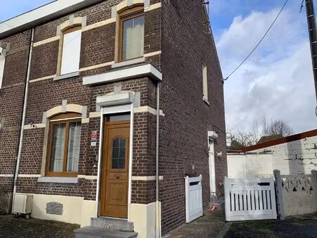 vente maison 5 pièces 75 m² maubeuge (59600)