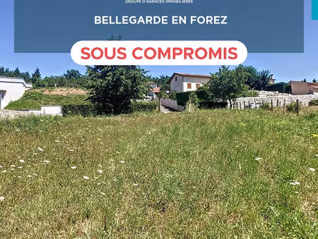 terrain bellegarde en forez 1420 m2