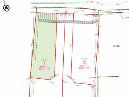 vente terrain à marigny (50570) : à vendre / 547m² marigny