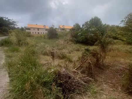 vente terrain  1673.00m²  le marigot