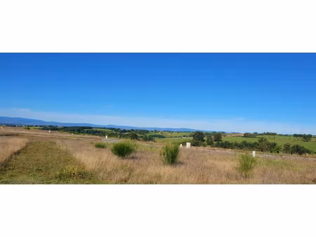 terrain viabilisé avec vue panoramique