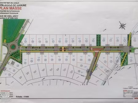terrain 621 m² braine