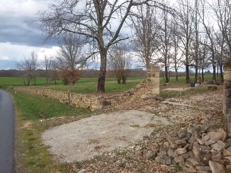 terrain constructible à calés