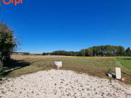 vente terrain à batir 989 m² à champagne (17620)  64 000 €