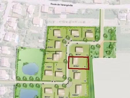 en vente terrain constructible 812 ares – 162 400 € |lenoncourt