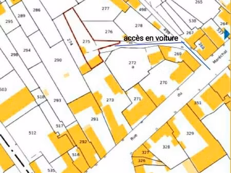 terrain constructible à maretz