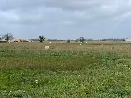 terrain constructible viabilisé - saint porchaire lot 04