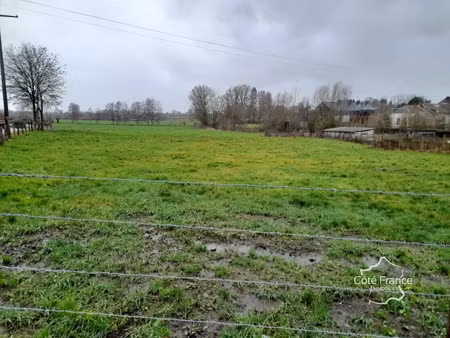 vente terrain 1800 m² à wignehies (59212)  36 000 €