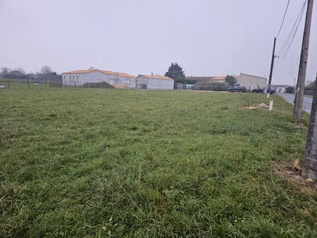 vente terrain thézac 17600 - 57710 € - surface privée