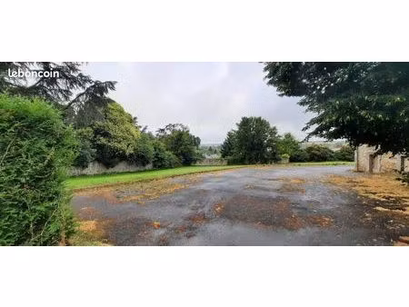 terrain 750 m² martigné-ferchaud