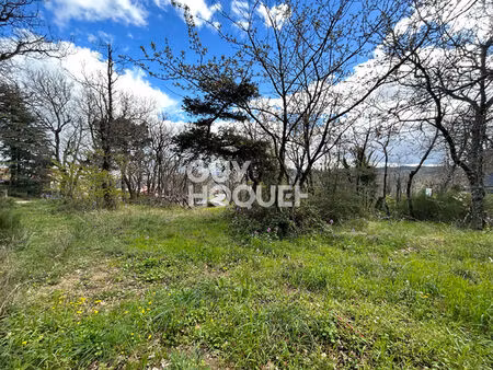 terrain libre de constructeur à 15 minutes de saint-peray