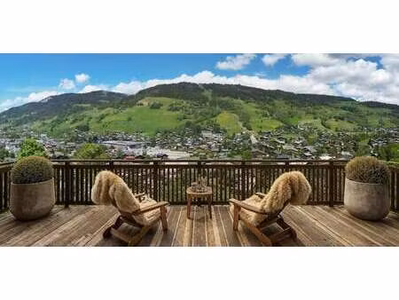 chalet avec vue panoramique et terrasse megeve (74)