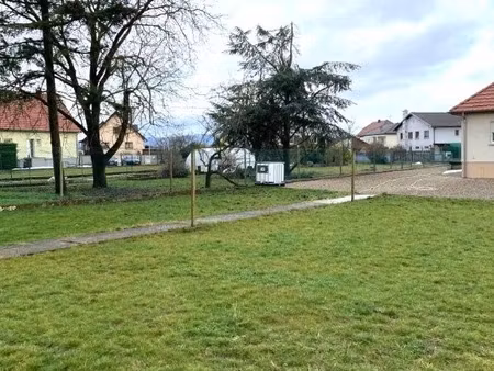 en vente terrain constructible 6 46 ares – 85 000 € |meyenheim