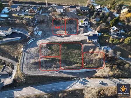vente terrain 735 m2 à châteauroux-les-alpes