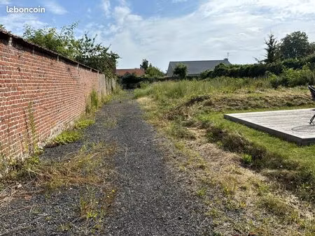 terrain 1007 m² leers