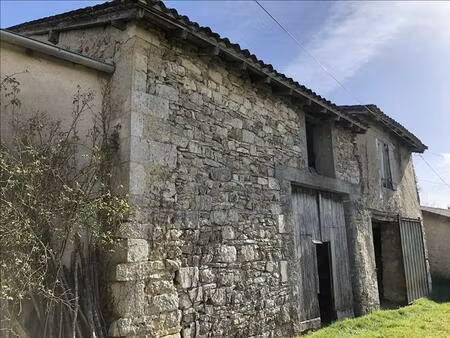 vente maison 2 pièces 45 m² milhac-de-nontron (24470)