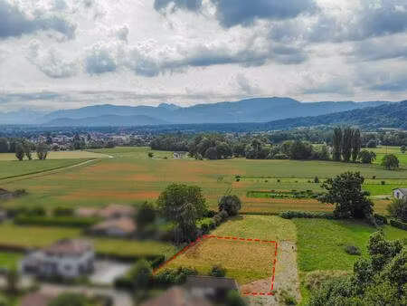 vente terrain 677 m² sciez (74140)