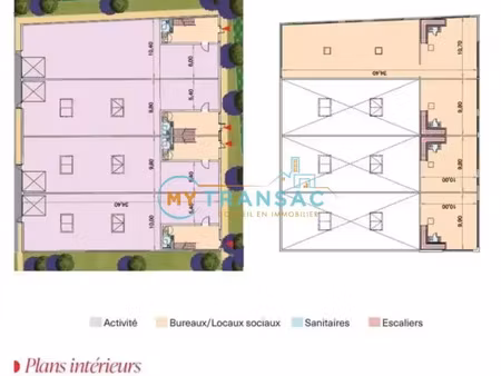 location local industriel 440 m² à louvres (95380)