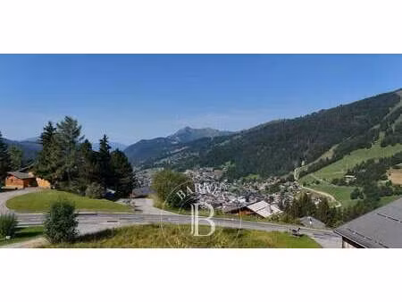 terrain avec vue panoramique les gets (74)