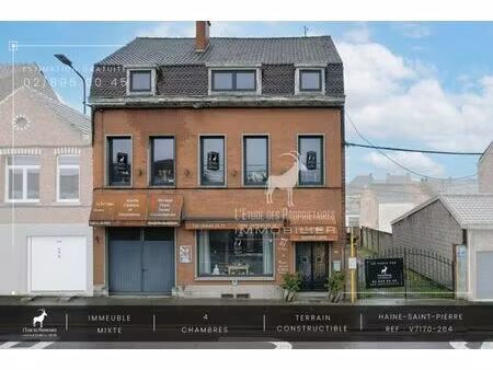 immeuble commercial/restaurant à vendre à haine-saint-pierre