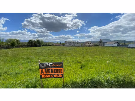 vente terrain 550m2 bordes 64510 - 53000 € - surface privée