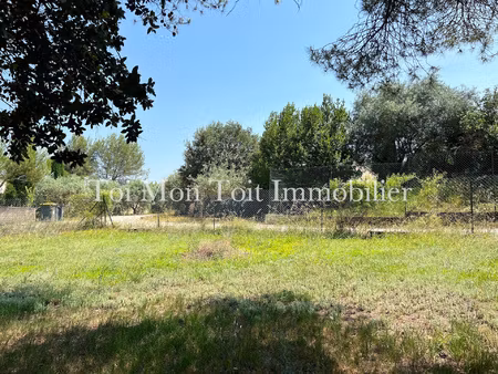 exclusivite tmt - terrain en partie constructible de 500m2