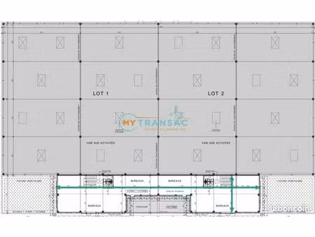 local d'activité 2 364 m²