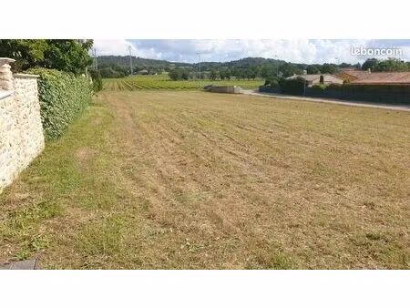 terrain à batir 1262 m2