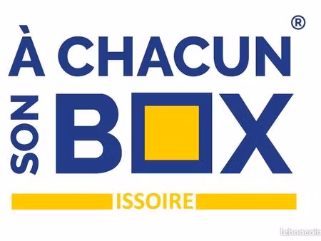 location box garde meuble issoire