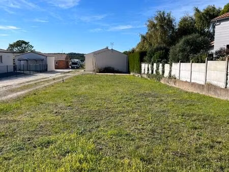 vente terrain 305 m² meschers-sur-gironde (17132)