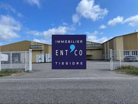 location local industriel 3750 m² à bon-encontre (47240)