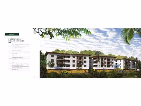 vente appartement à remire montjoly (97354)  147 000 €