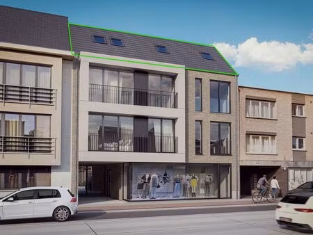 dakappartement met 2 slaapkamers + terras