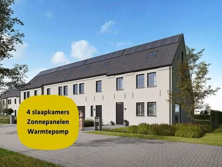 energiezuinige halfopen woning met 4 slaapkamers